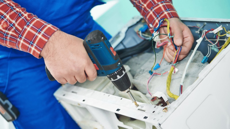 Gaziosmanpaşa Grundig Grundig çamaşır makinesi kart tamiri – Su almama arızası orijinal parça ile giderildi. - Teknik servis örneği